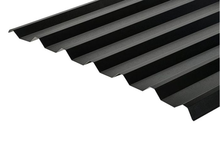 34/1000 Box Profile 0.7 PVC Plastisol Coated Roof Sheet