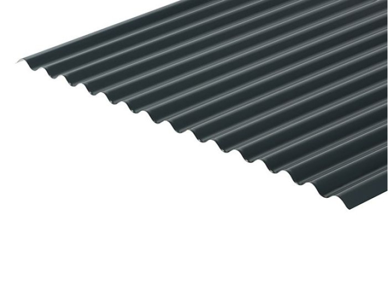 13/3 Corrugated 0.7 Thick Polyester Paint Coated Roof Sheet